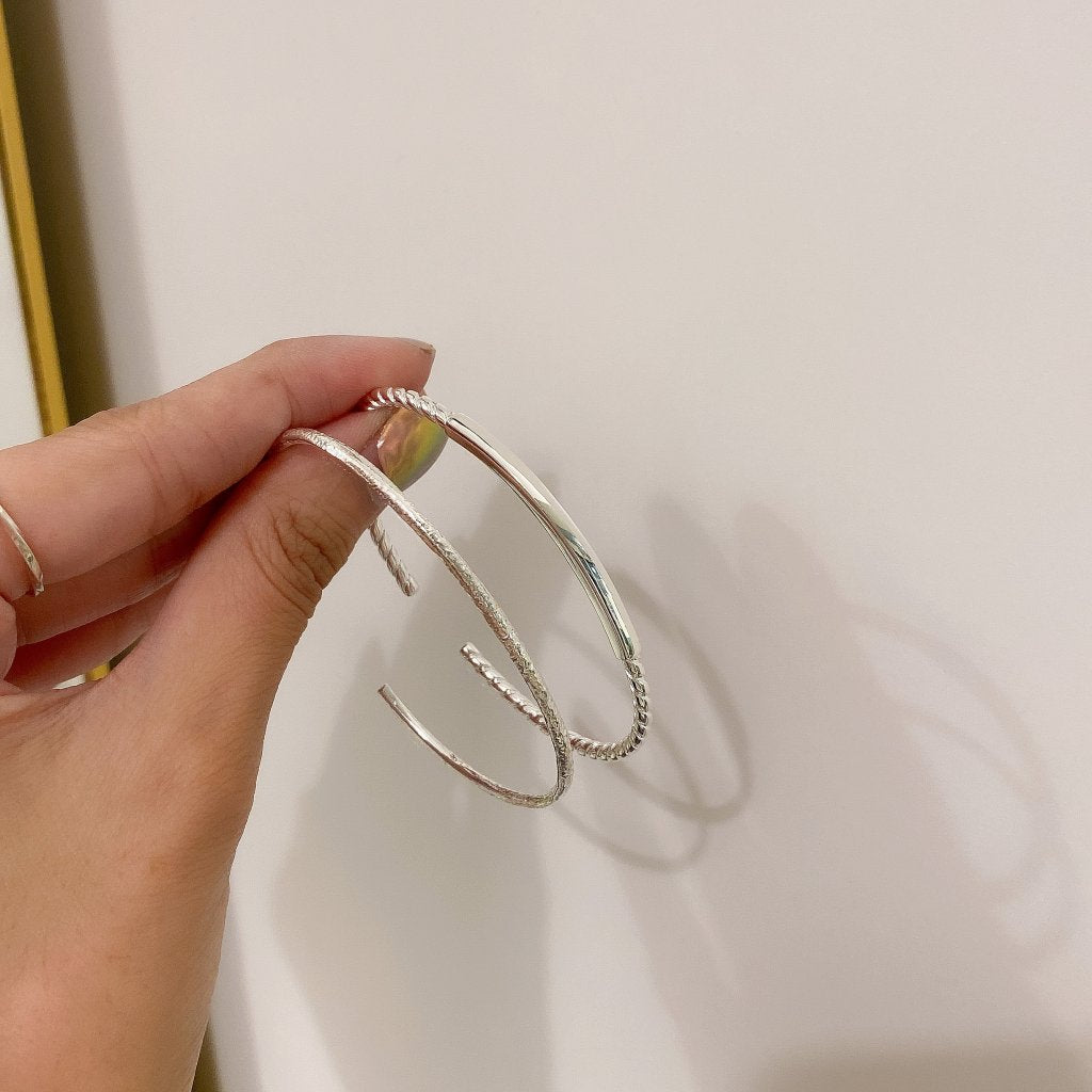 B1112/B1113 Foil Pattern Bracelet
