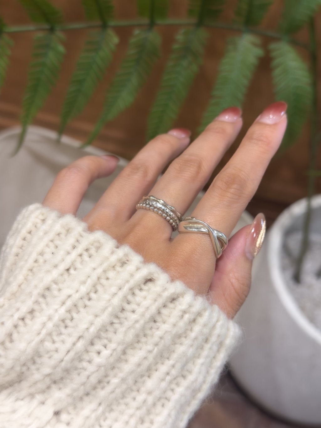 R1607/R1608/R1609 Three Baby Rings