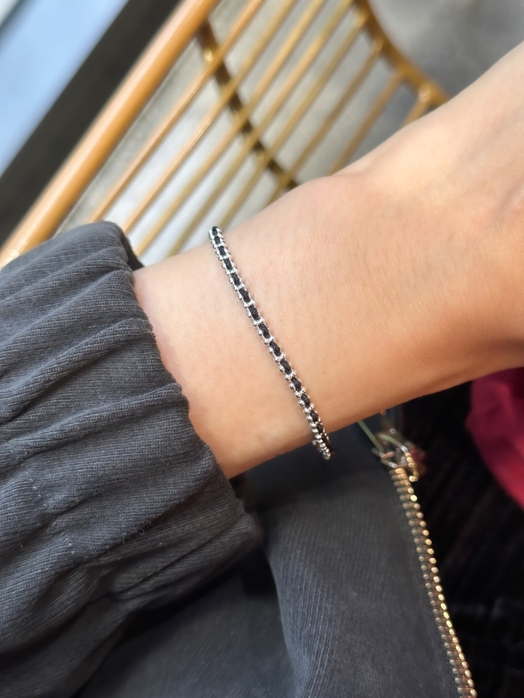 B1443 Chain Threading Bracelet