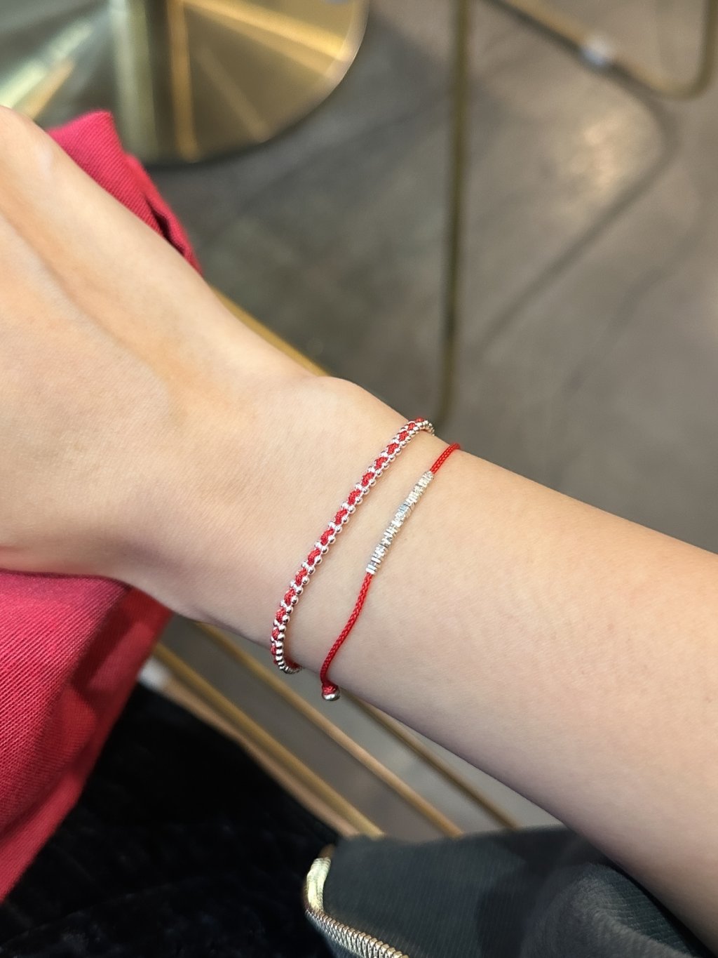 B1443 Chain Threading Bracelet