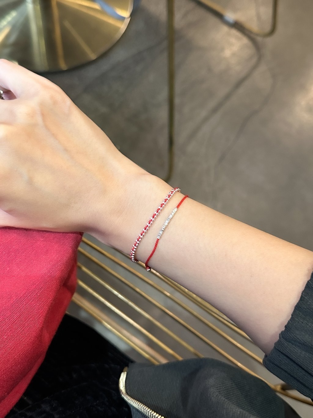 B1443 Chain Threading Bracelet