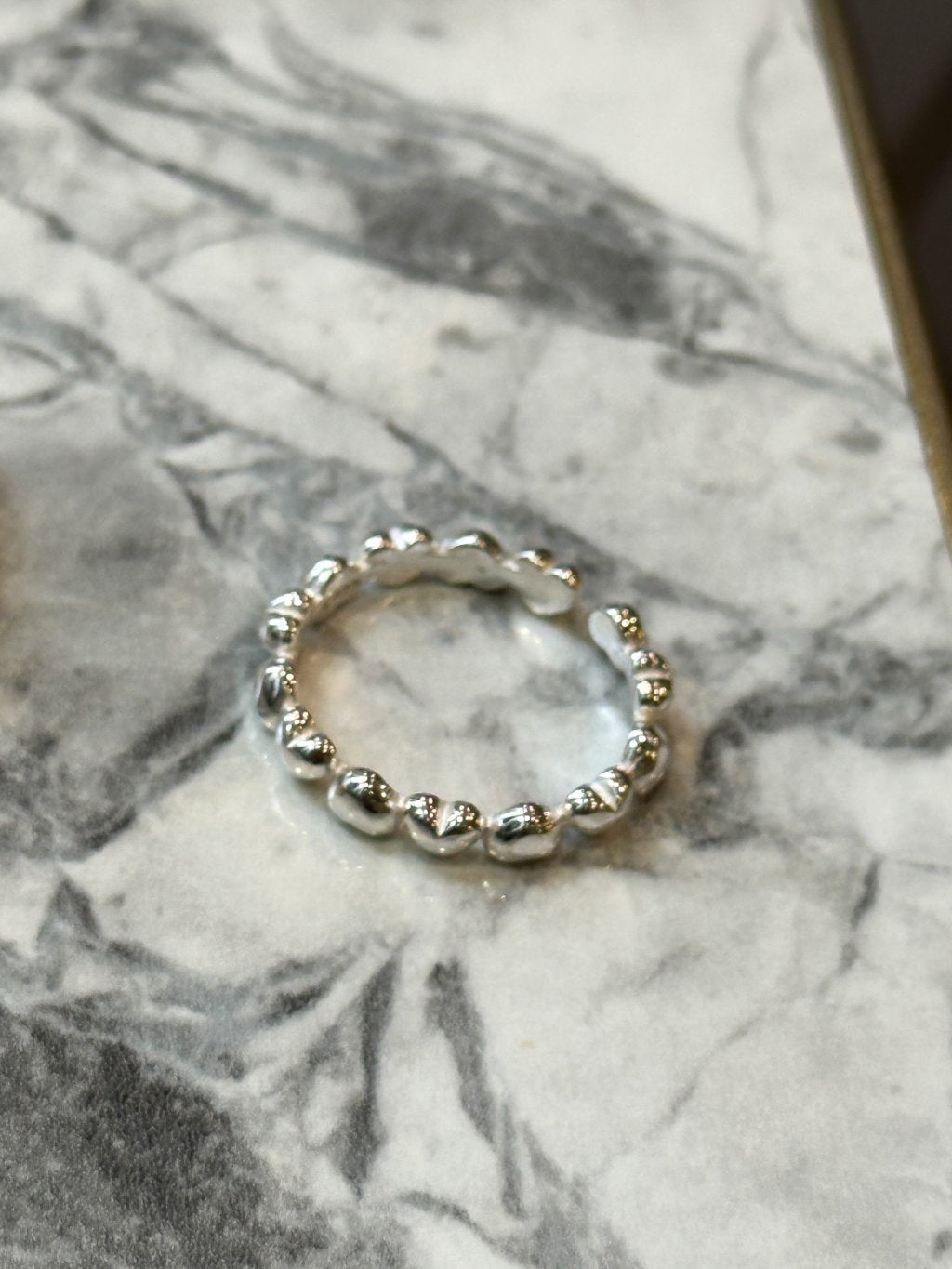 R1631 Interlocking Hearts Ring