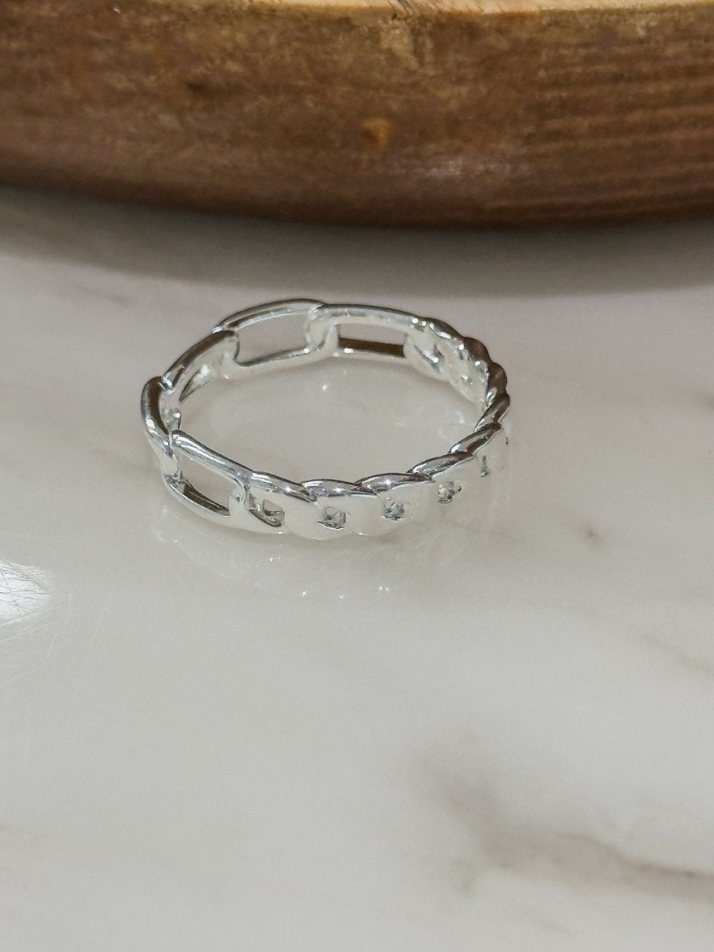 R1681 Chain Two-Tone Ring