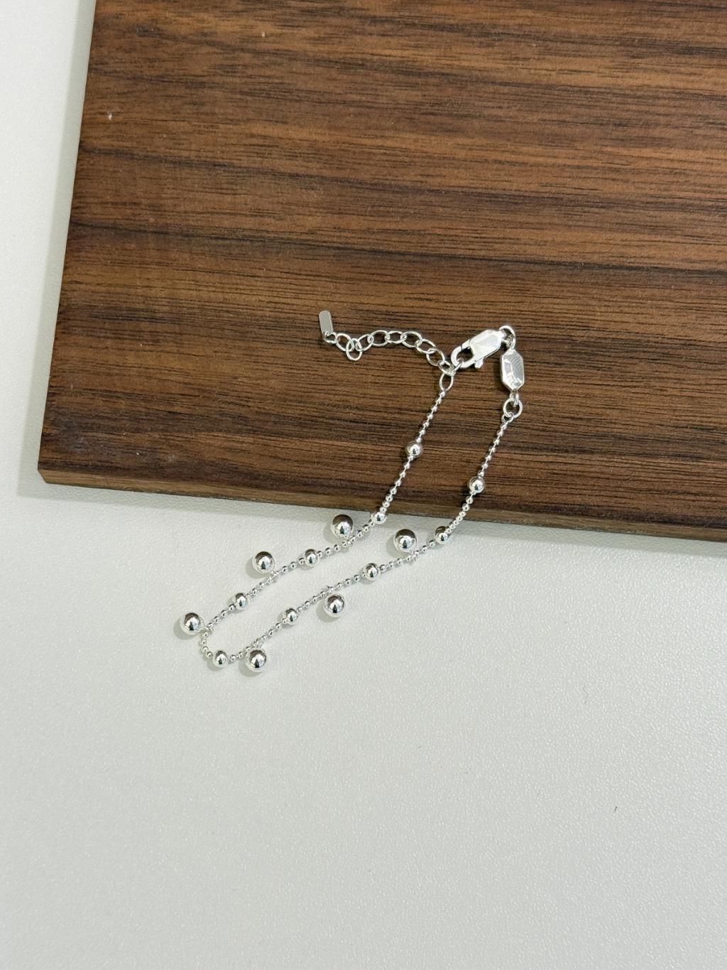 B1501 Small & Large Bead Bracelet
