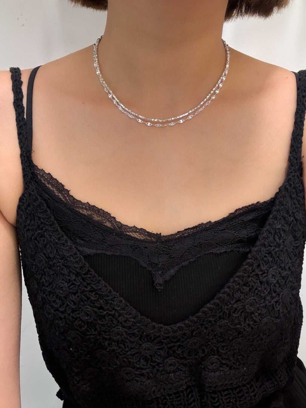 N1303 Cubic Zirconia Starburst Necklace