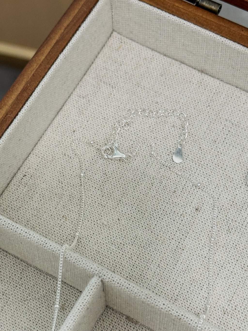 N1311 Intertwined Circle Zircon Necklace