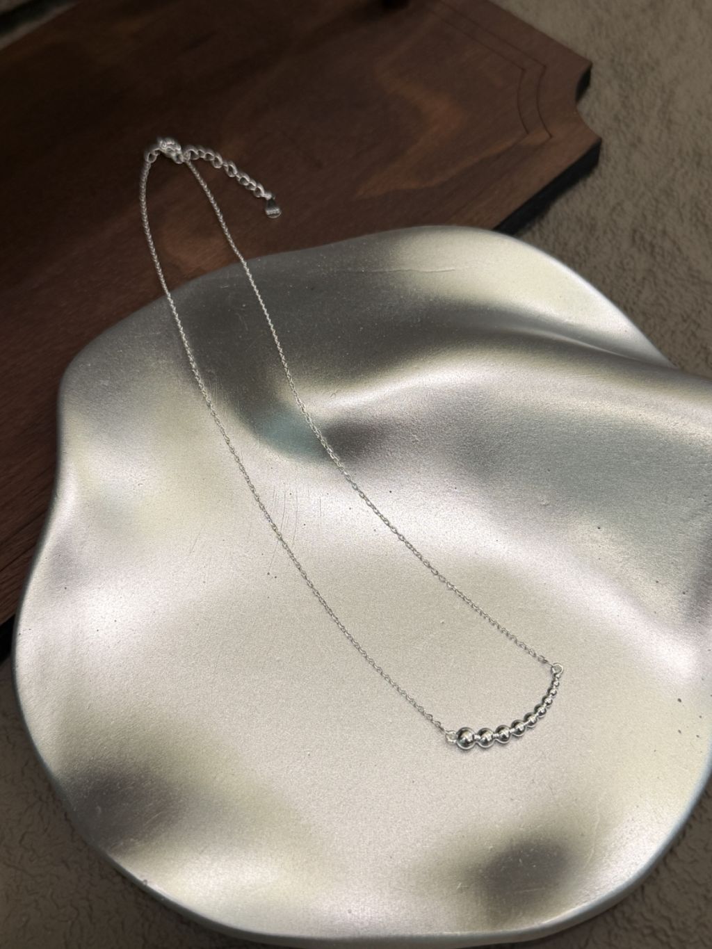 N1351 Smiley Bead Necklace