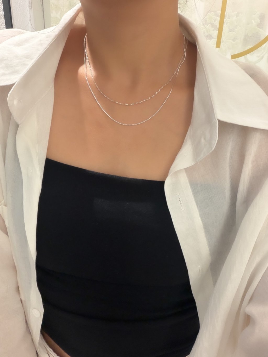 N1352 Ultra-fine Versatile Mismatched Necklace