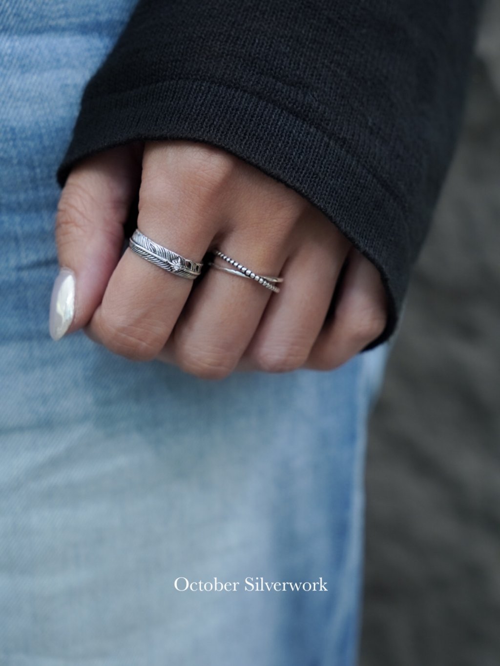 R1783 Vintage Cross Ring