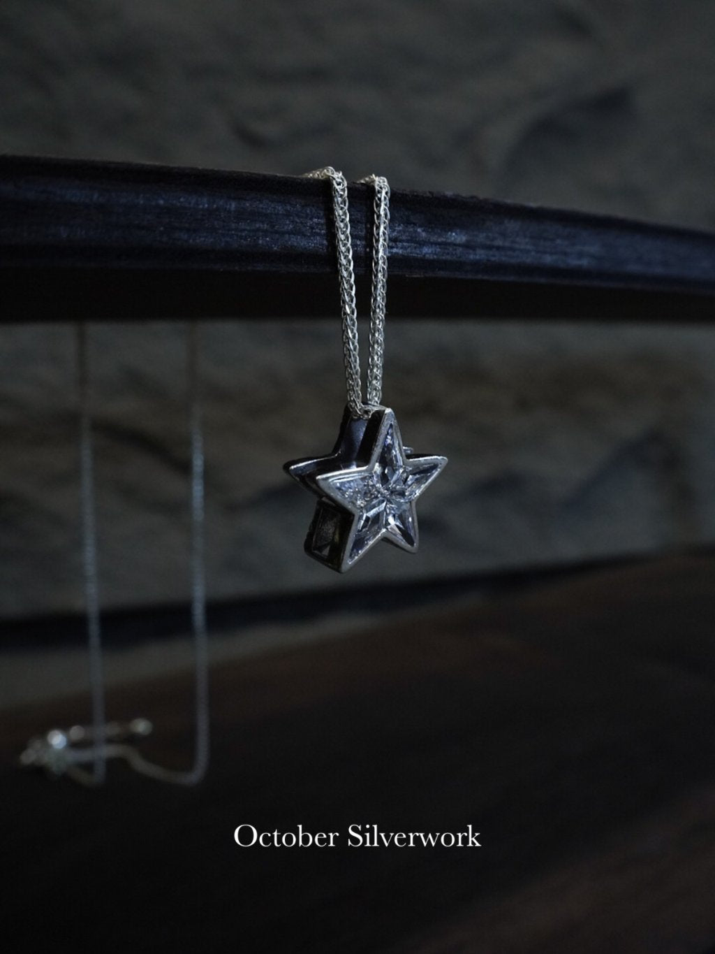 N1358 Double-sided Star Tank Chain Necklace