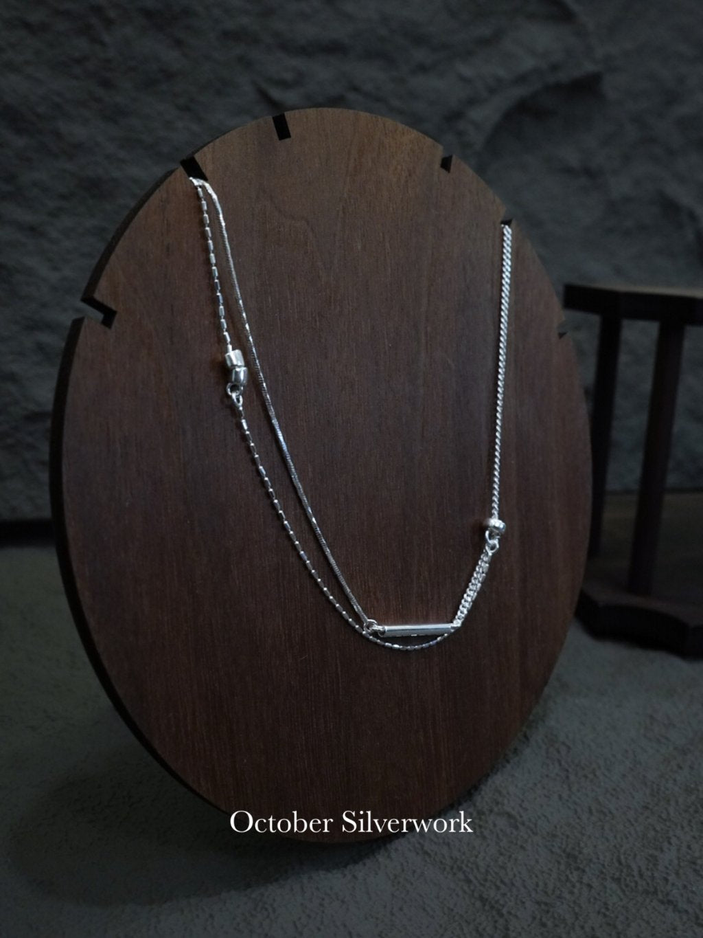N1360 Multi-chain拼接Double-chain鎖骨Necklace