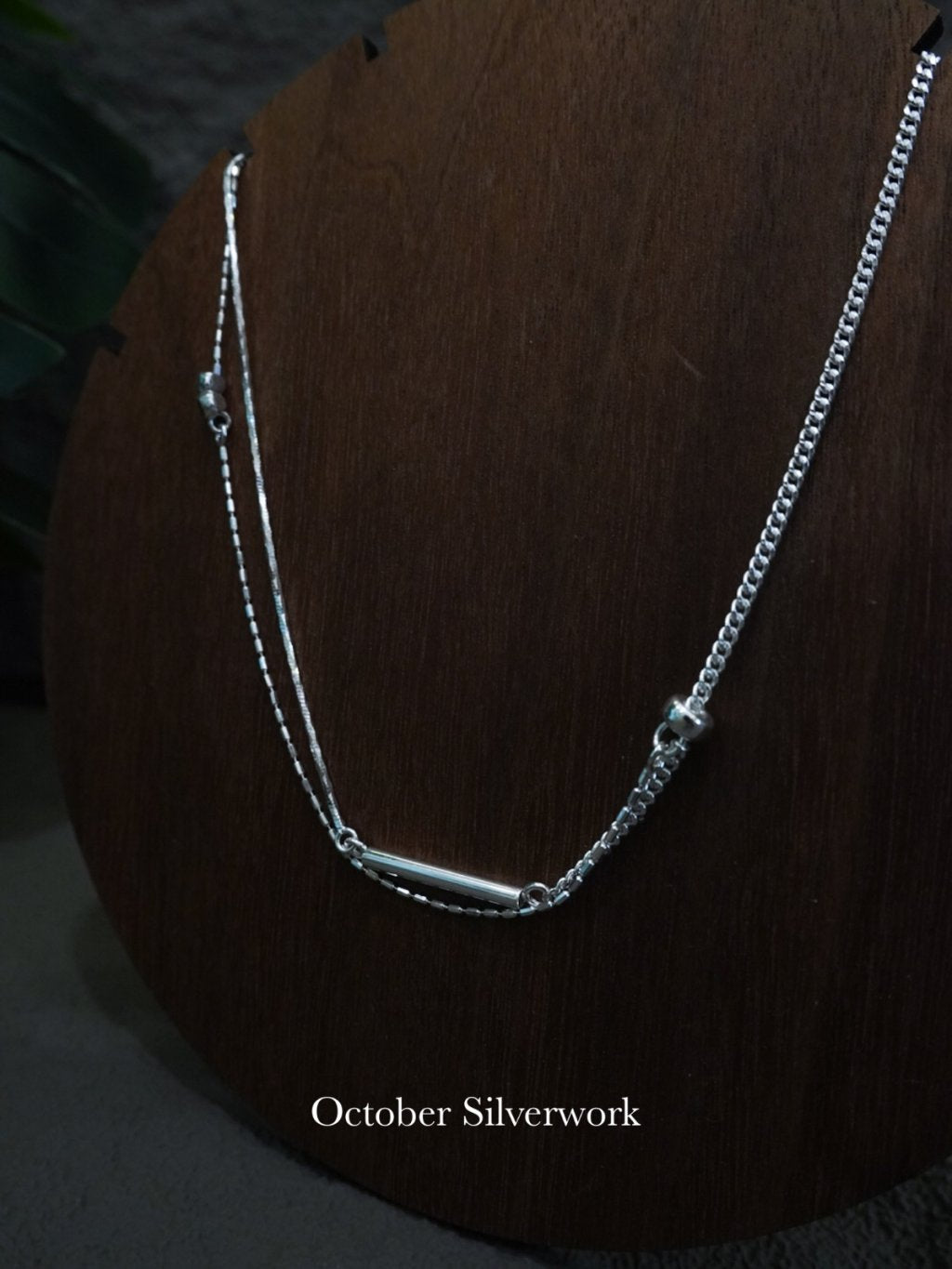 N1360 Multi-chain拼接Double-chain鎖骨Necklace
