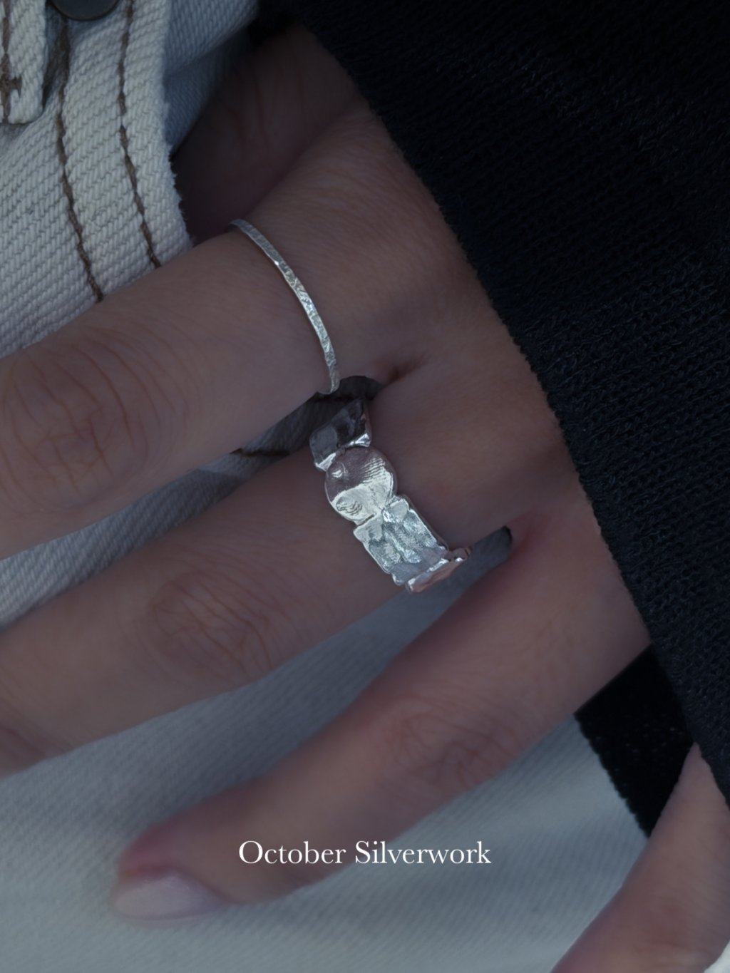 R1788 Foil Round Ring